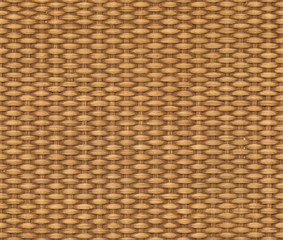 Seamless brown wicker background, wicker texture