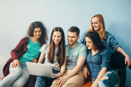 Group of people in circle .Friends using digital devices.Concept. Concepts about friendship,lifestyle,unity,business and teamwork. Concepts about friendship,lifestyle,unity,business and teamwork.