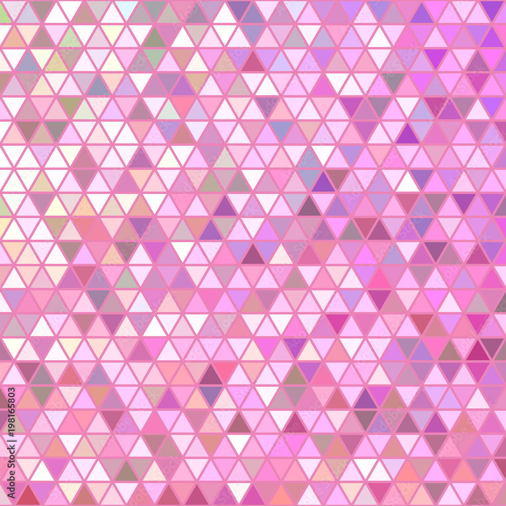 Poster geometric abstract triangle pattern background template design