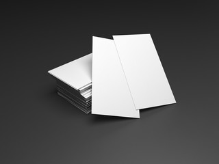 Name card mockup. Business card mockup.