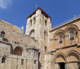 Fototapeta na wymiar Basilica of the Resurrection.