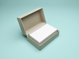Name card mockup. Business card mockup.
