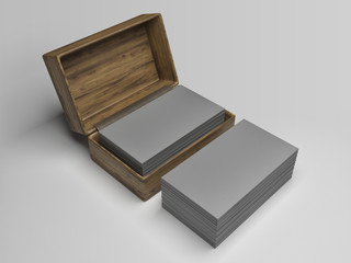 Name card mockup. Business card mockup.