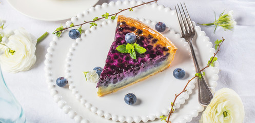 Sommerliche Kuchen mit frischen Beeren 