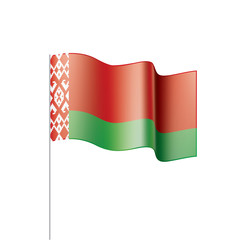 Belarus flag, vector illustration