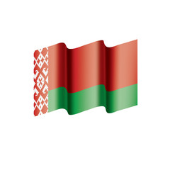 Belarus flag, vector illustration