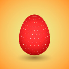 Red Easter egg