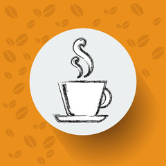 Hand Drawn Sketch Coffee Cup Vector Illustration