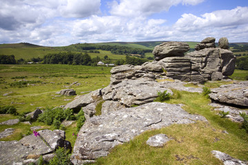 UK, Devon, Dartmoor, Hound Tor