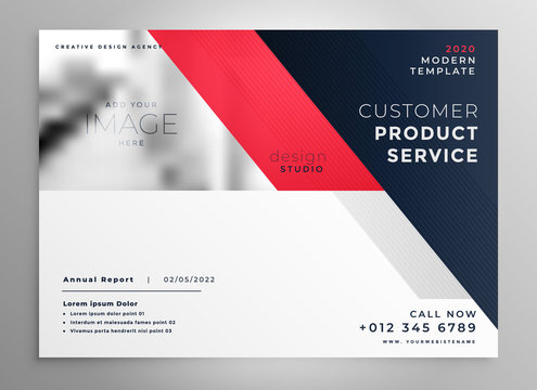 creative modern business flyer design template
