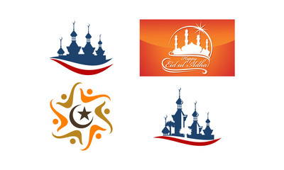 Islamic Vector Template Set