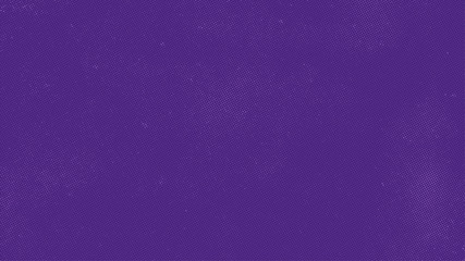 Ultra violet color vector background with vintage halftone texture overlay. Horizontal trendy purple banner template