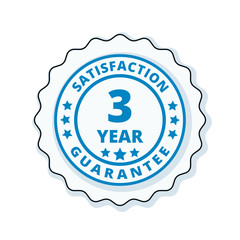 3 Year Satisfaction Guarantee illustration