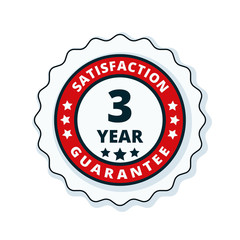 3 Year Satisfaction Guarantee illustration