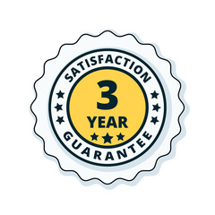 3 Year Satisfaction Guarantee illustration