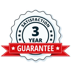 3 Year Satisfaction Guarantee illustration