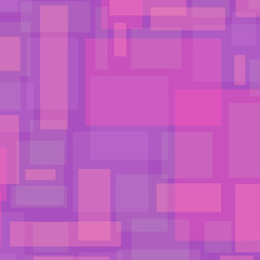 Vector Abstract Background with Rectangles in Pink color.