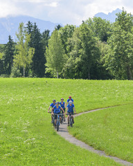 Tour mit dem MTB und E-Bike im Allgäu