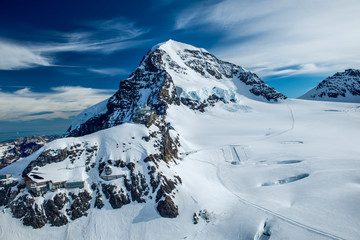the jungfraujoch oberservatory in switzerland
