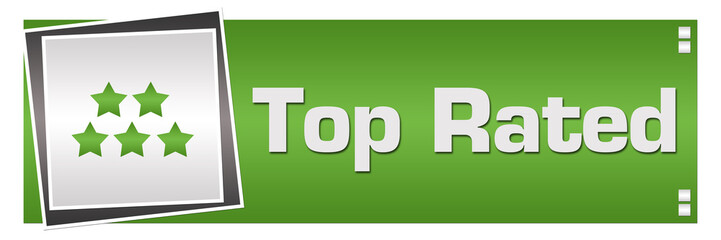 Top Rated Green Grey Square Left 