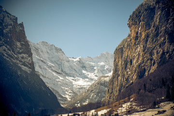 the lauterbrunnen valley in switzerland