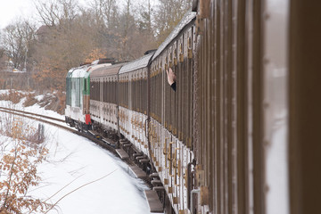 treno storico "transiberiana" d'italia