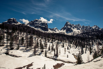 a scenic shot of the alps in switzerland
