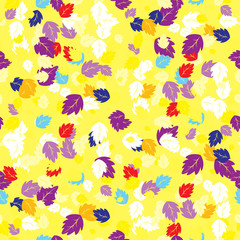 Seamless repeating floral pattern