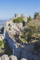 Castle of the Moors Castelo dos Mouros in sintra portugal