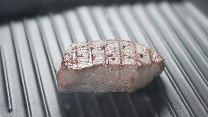 preparing steak filet mignon