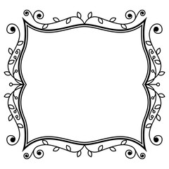 Ornamental decorative frame