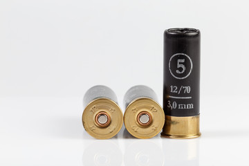 Old hunting 12‐gauge shotgun shells