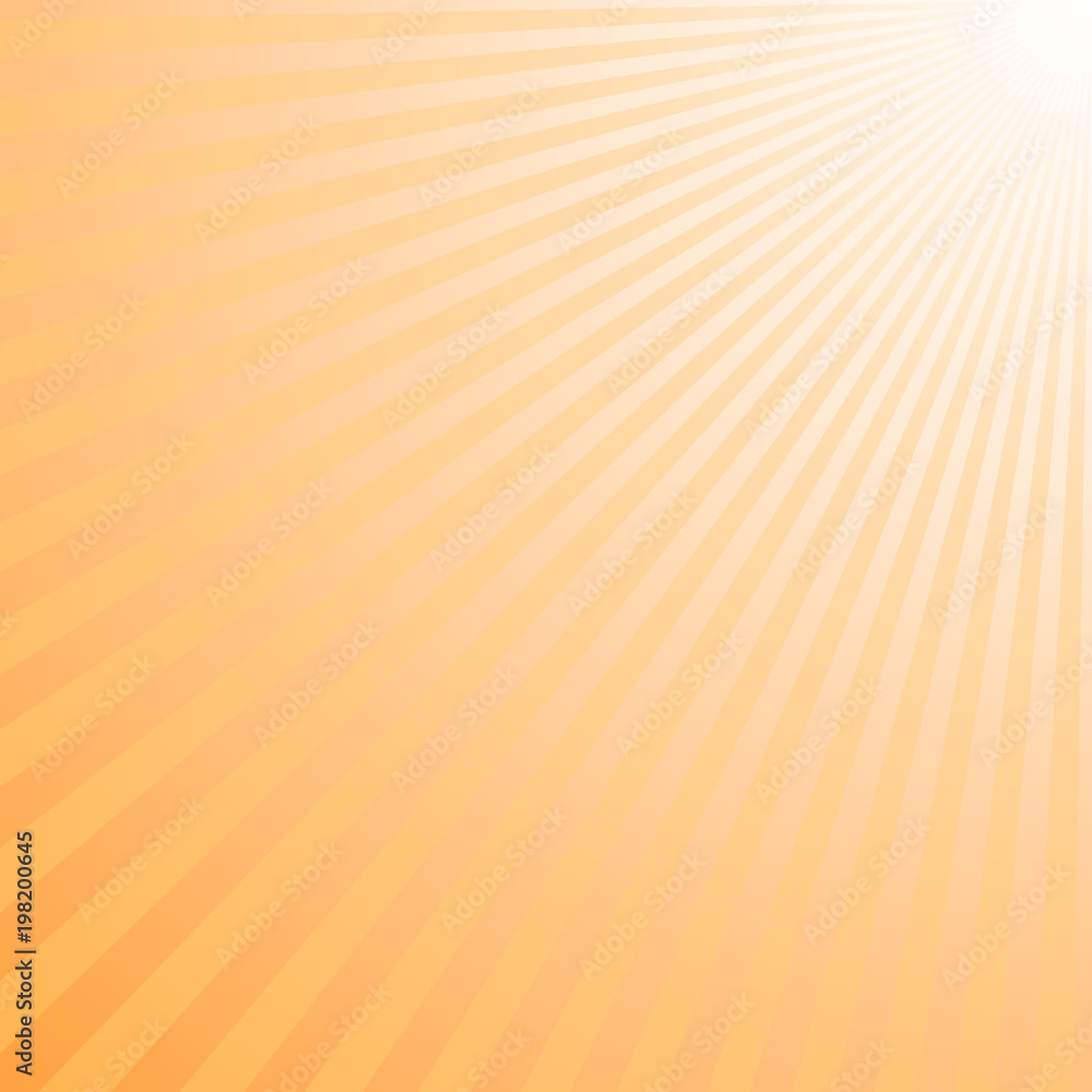 Poster retro abstract gradient ray pattern background - vector graphic