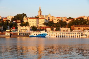 Fototapeta premium Belgrade city, Serbia