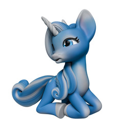 lovely unicorn cartoon © DM7