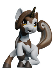 lovely unicorn cartoon © DM7