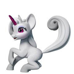lovely unicorn cartoon © DM7