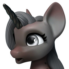 lovely unicorn cartoon © DM7