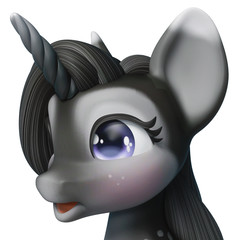 lovely unicorn cartoon © DM7