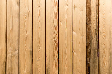 Wooden boards on the wall as a background