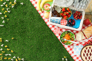 Picknick im Sommer