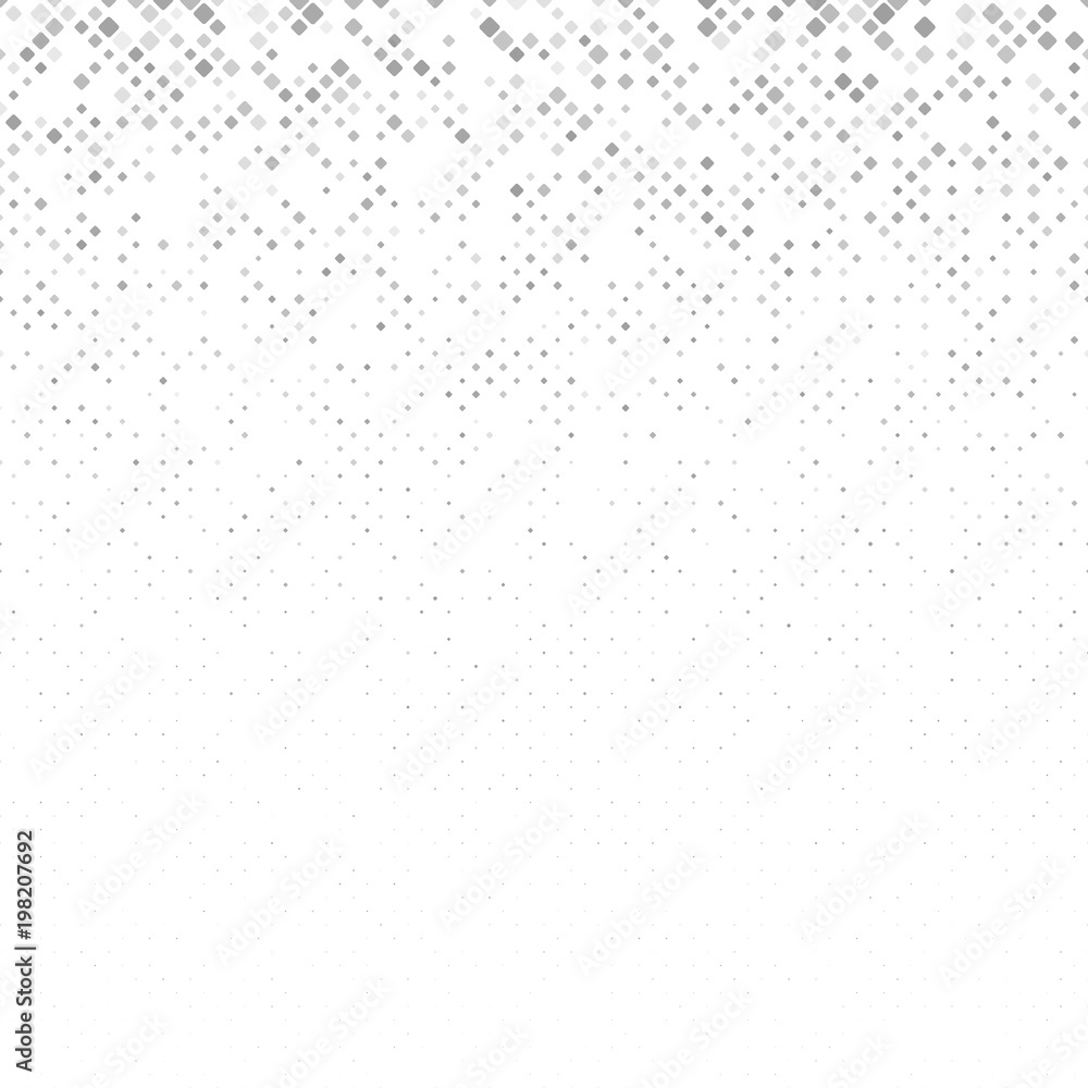 Poster abstract rounded square pattern background - vector design from squares in varying sizes