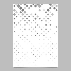Abstract diagonal rounded square mosaic pattern brochure background template
