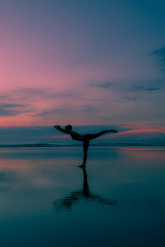 Sunrise Yoga Photo