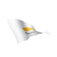 Cyprus flag, vector illustration
