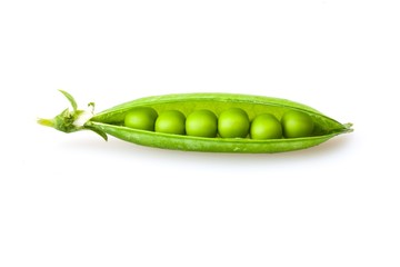 Green fresh peas