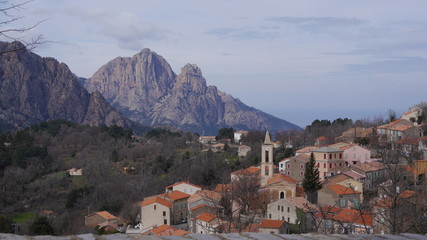 Obraz premium Evisa, Les Calanches, Korsika
