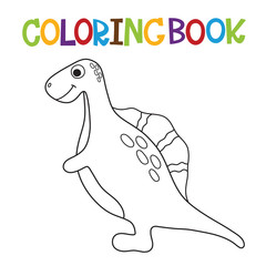 Cute Dino coloring book