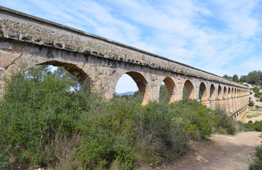 Fototapeta premium Acueducto de les Ferreres, en Tarragona