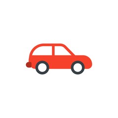 hatchback car flat vector icon. Modern simple isolated sign. Pixel perfect vector  illustration for logo, website, mobile app and other designs